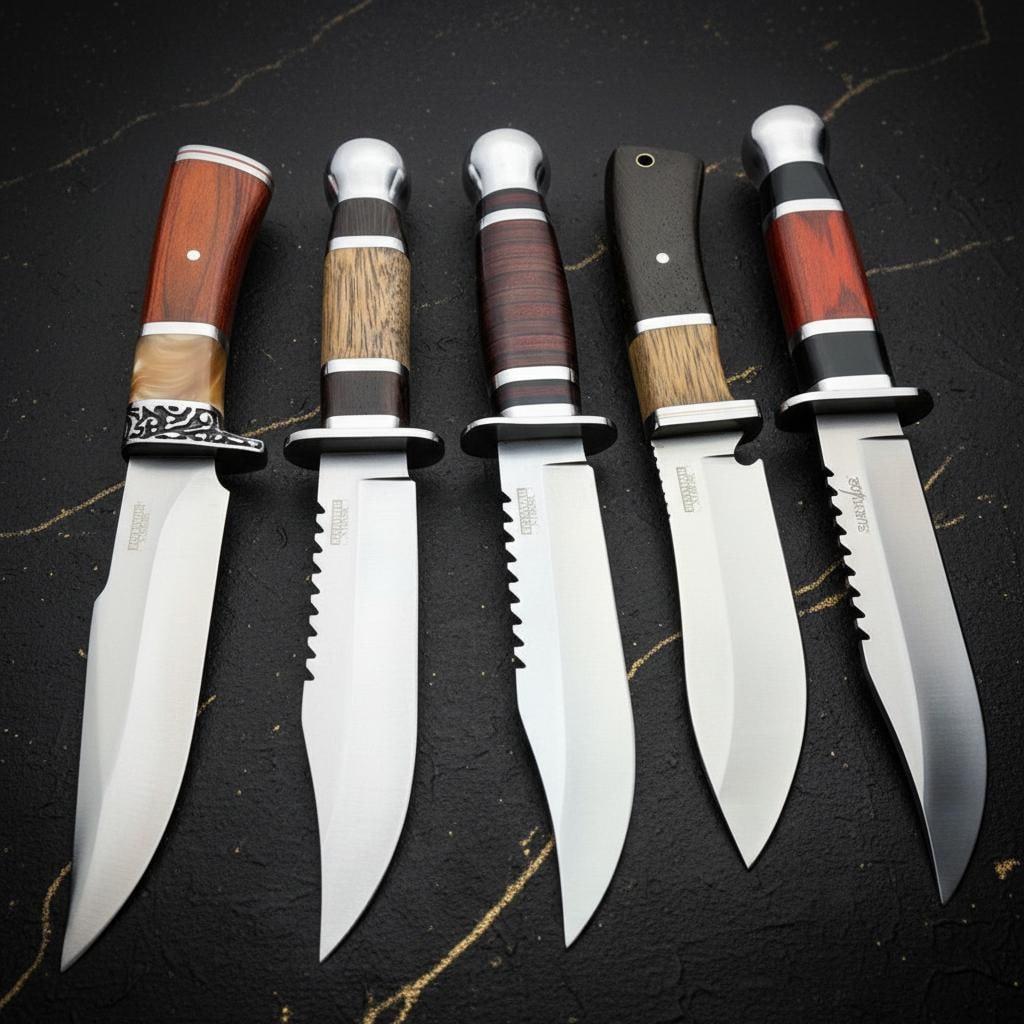 Rambo Style Survival Bowie Knife 10" Fixed Blade for Hunting & Outdoor Camping with Sheath: Title:Rambo Style Survival Bowie Knife 10" Fixed Blade for Hunting & Outdoor Camping with SheathDescription:This quality fixed blade hunting knife is a versatile tool for any outdoor expedition.