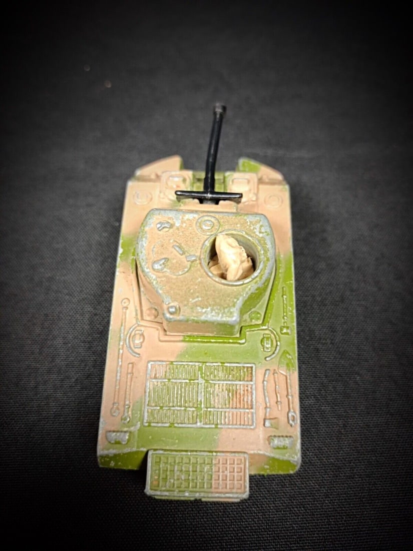 Vintage 1974 Matchbox Sherman Tank by Lesney - Battle Kings Series - 6