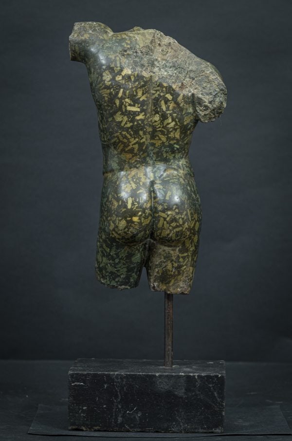 Torso, in green porphyry 19th century - 3