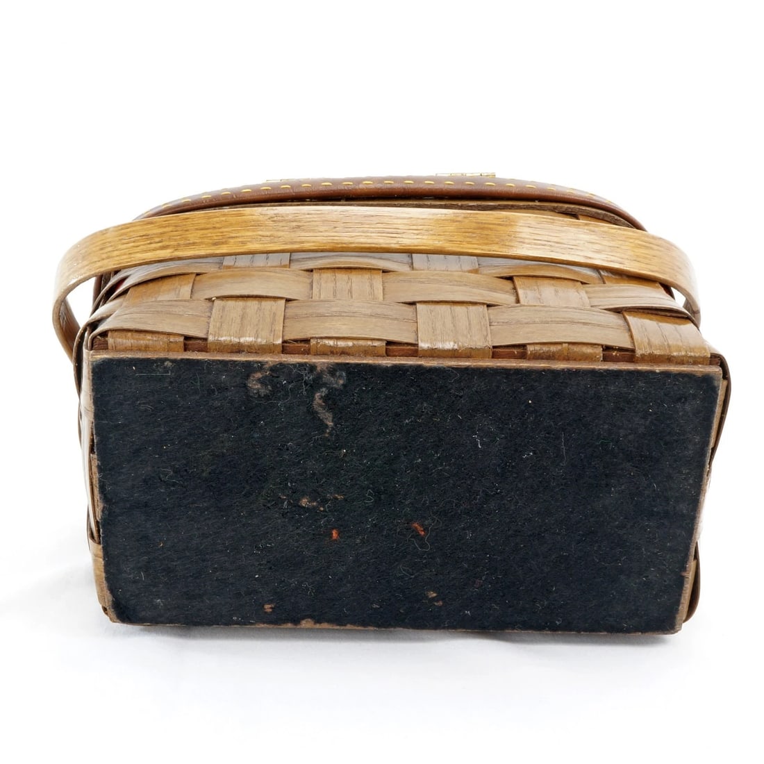 Vintage Caro Nan Golf Themed Basket Purse - 11