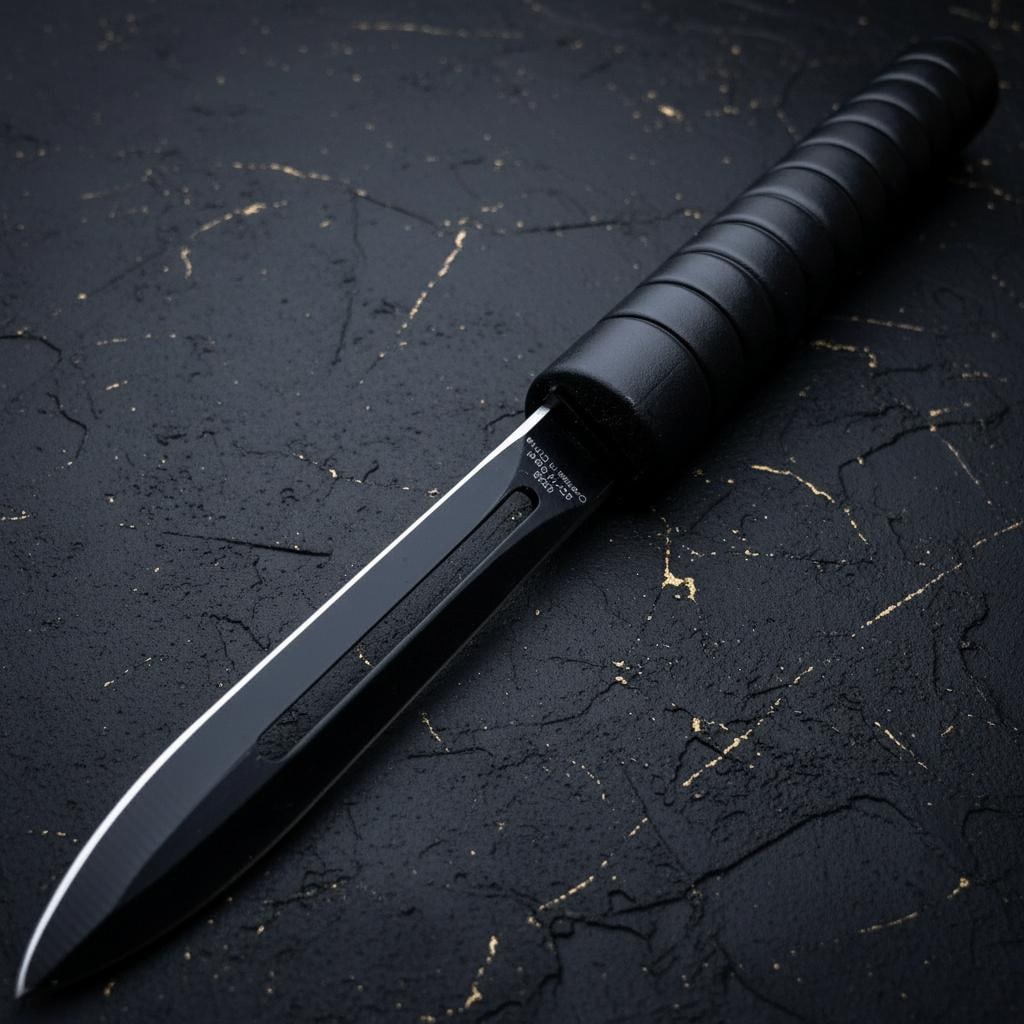 Tactical Interlocking Dual Blade Throwing Knife Set 6.5 Inch with Forearm Sheath - 3