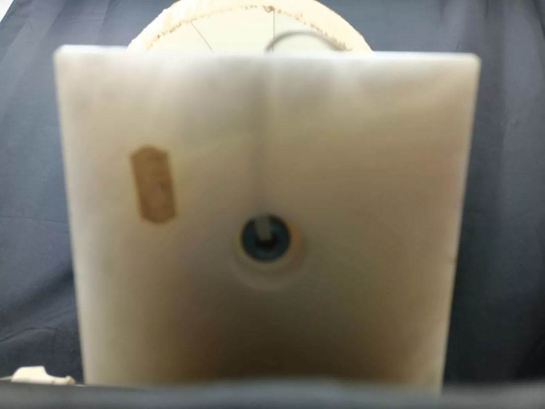 Vintage Alabaster and Brass Lamp Base with Lampshade - 11