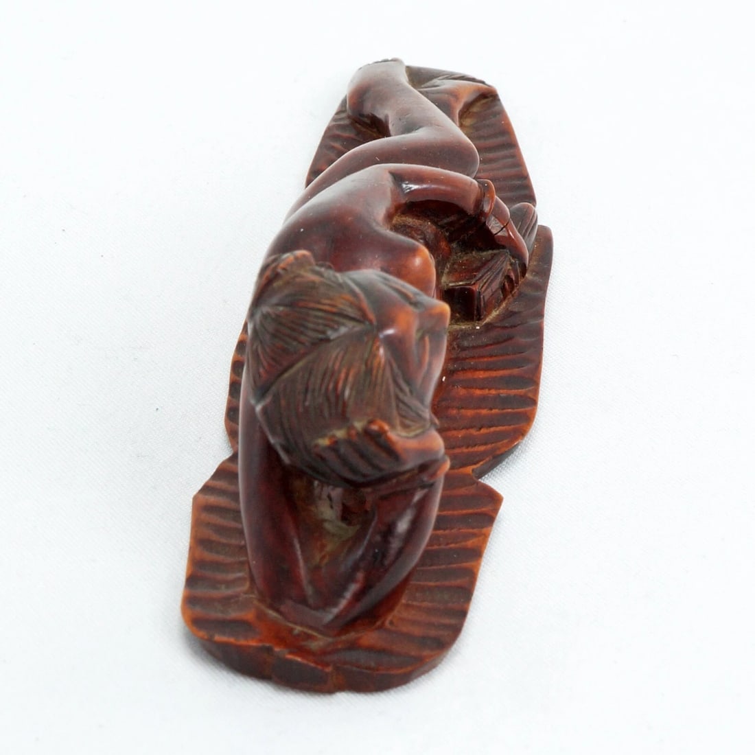 Chinese Carving Nude Woman Circa 1900 - 6