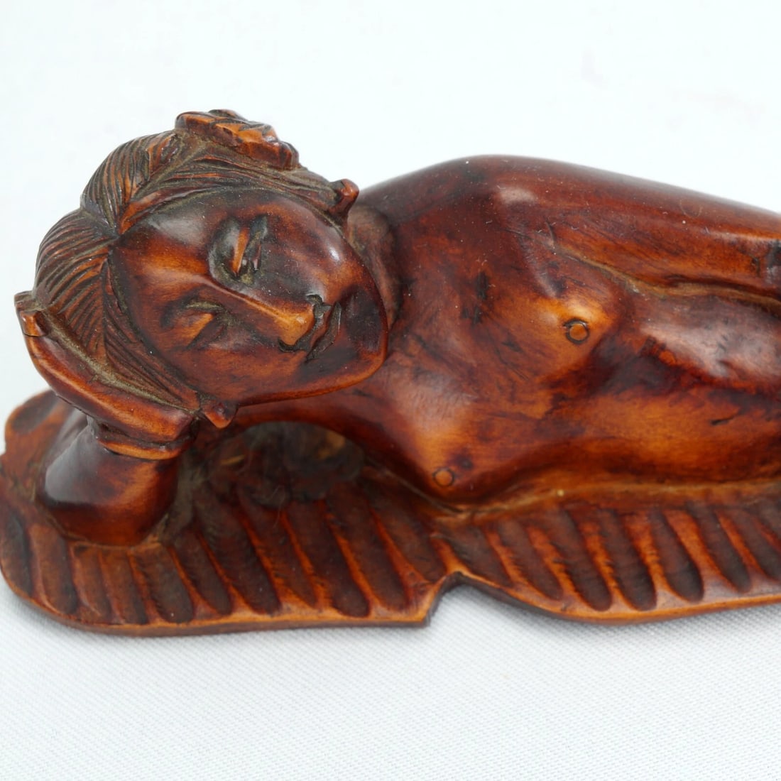 Chinese Carving Nude Woman Circa 1900 - 8