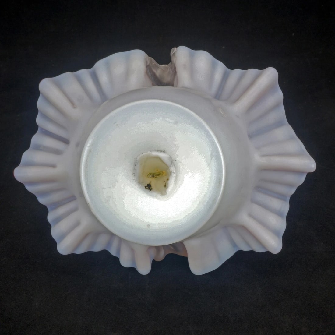 Victorian Cased Glass Bowl with Handle - 7