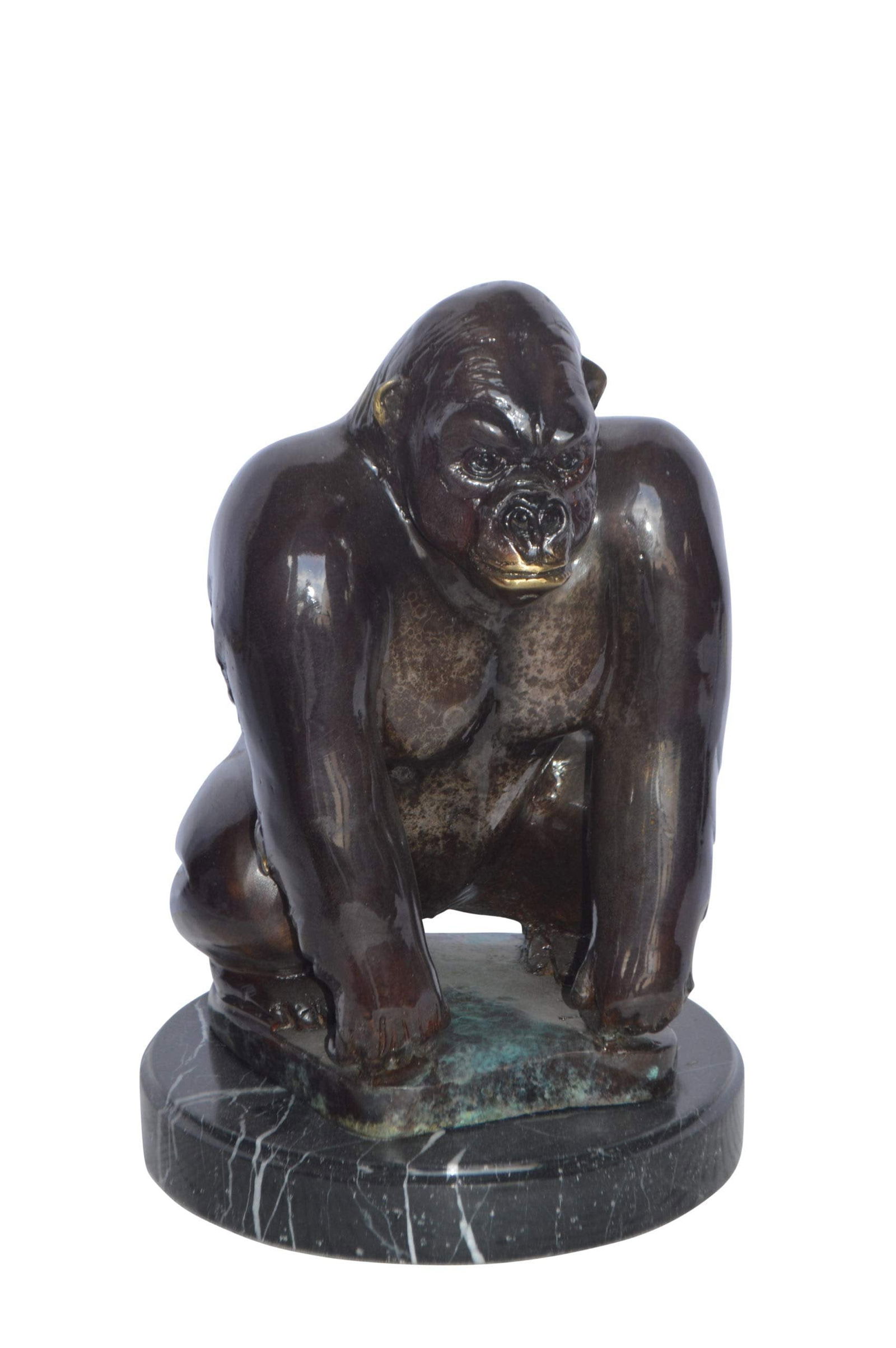 King Kong Bronze Statue - Size: 10"L x 10"W x 15"H. (1 of 11)