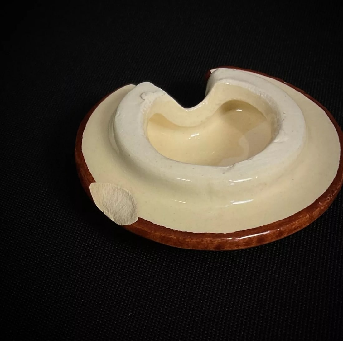 Vintage 20th Century Vallauris Floral Ceramic Pot – 7.5 cm - 5