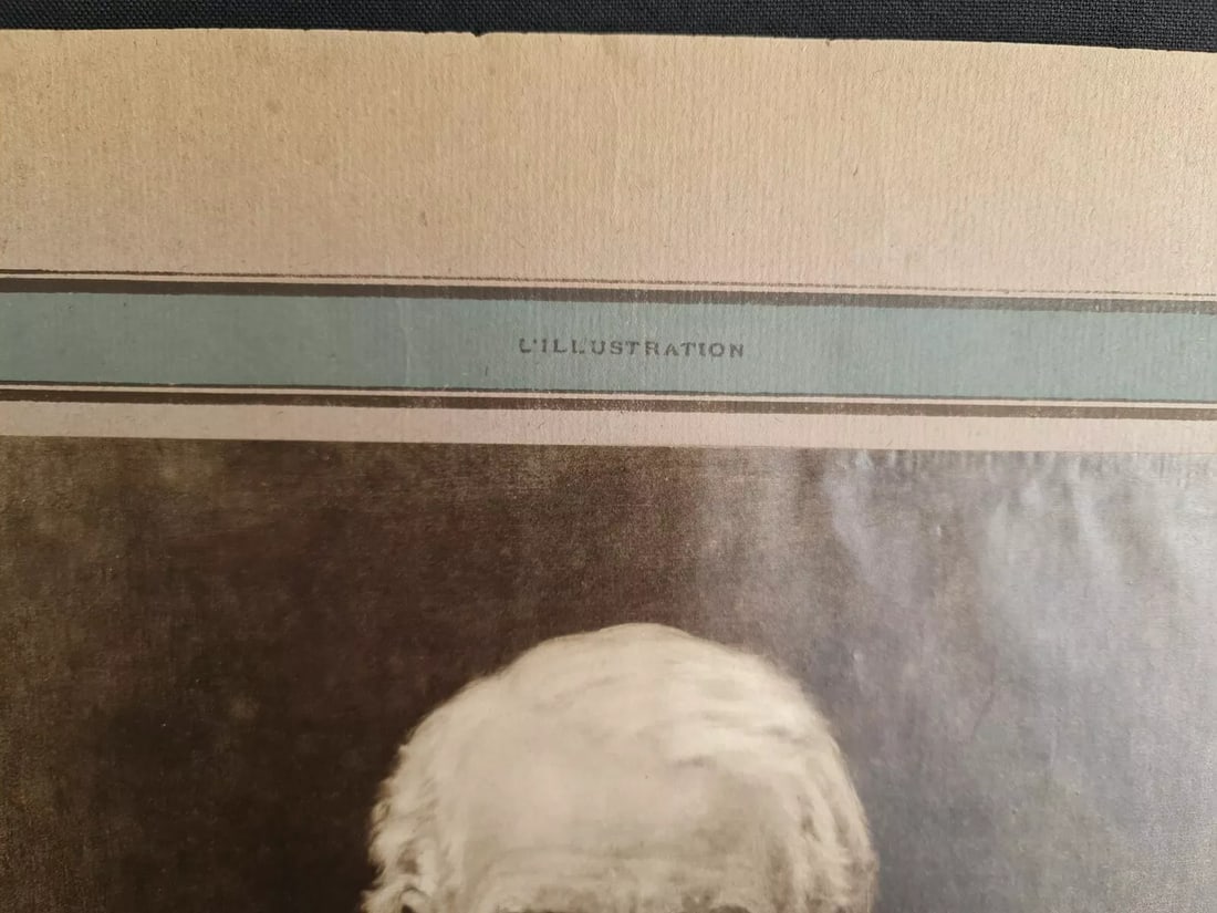 1918 Engraving of David Lloyd George from L'Illustration Magazine - 7
