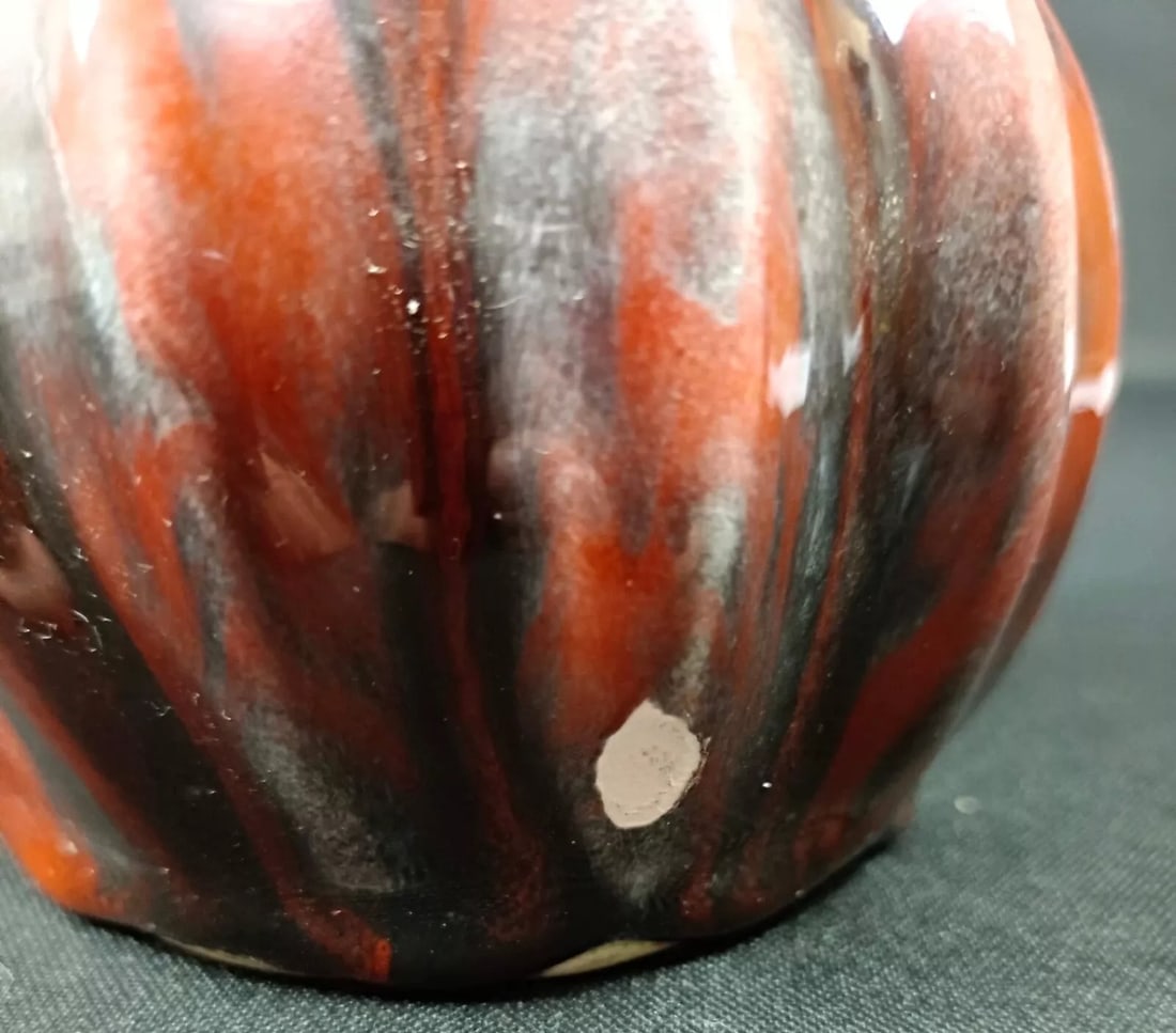 Vintage "Poterie des Grottes Dieulefit" Vase Signed by Pierrot - 8