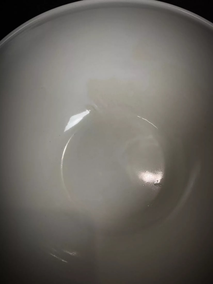 Large 20th-Century CNP Stoneware Salad Bowl – Vallée Grand Feu Decoration - 3