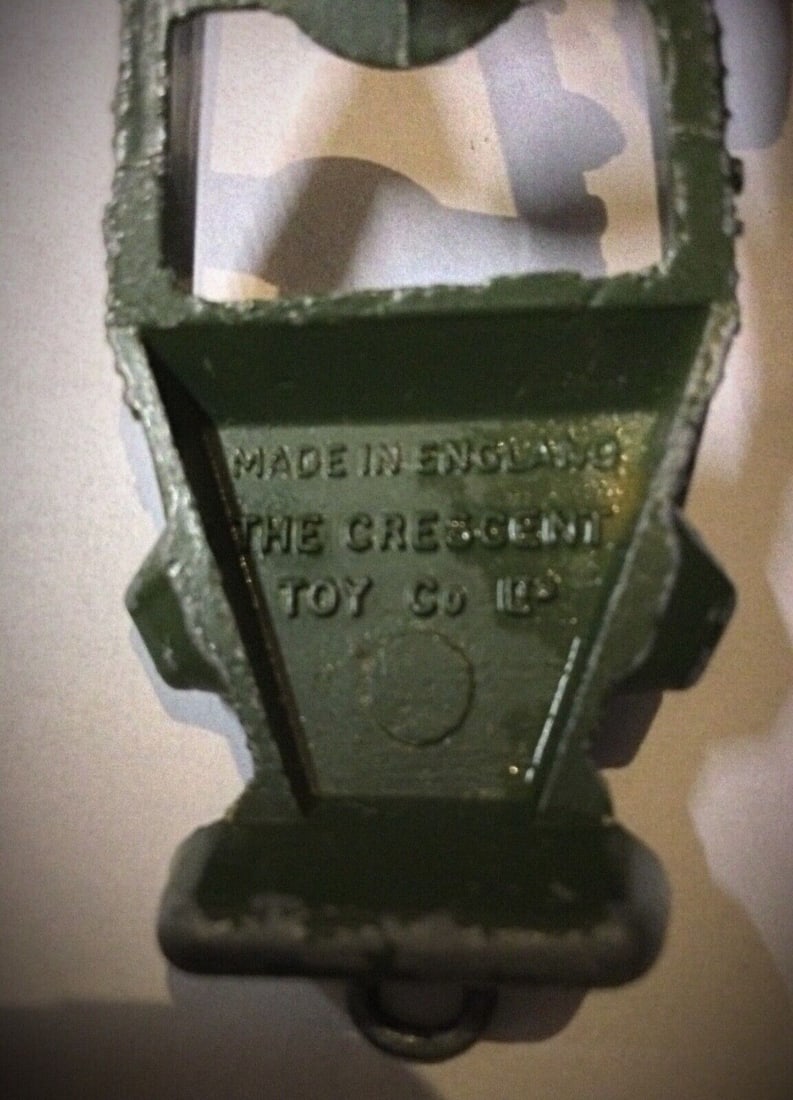 Vintage Miniature Anti-Tank Cannon - The Crescent Toys Militaria - 7