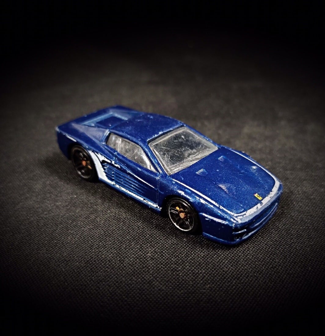 Vintage 1997 Hotwheels Mattel Ferrari F512m Toy - 3