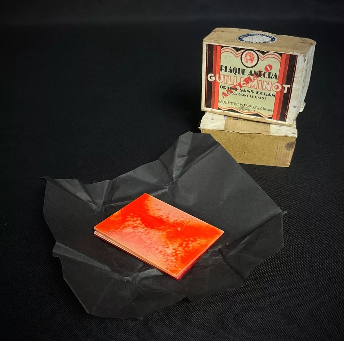 Antique Box of 4 Guilleminot Anecra Photo Plates - 6