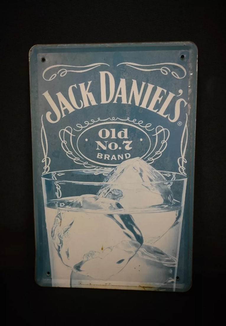 Vintage Jack Daniel's Old No. 7 Brand Advertising Plaque - 6