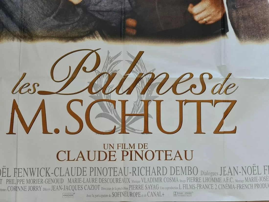 Original Cinema Poster for "Les Palmes de M. Schutz" - 3