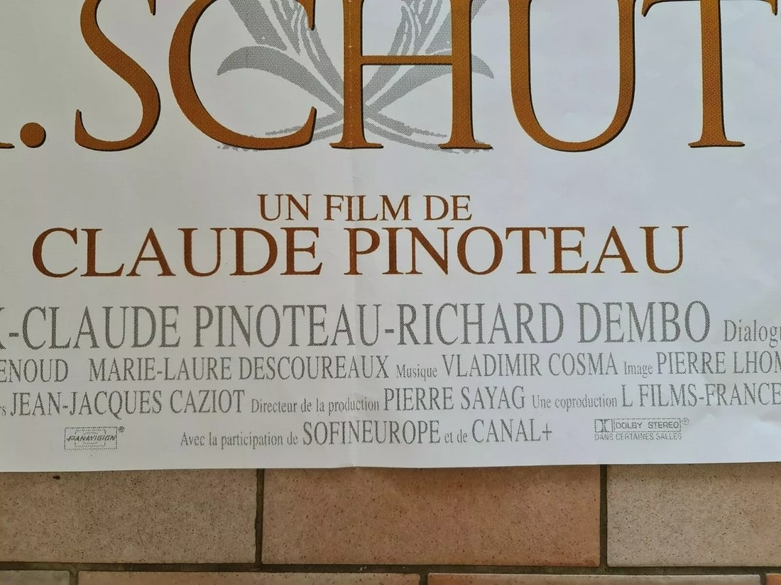 Original Cinema Poster for "Les Palmes de M. Schutz" - 7