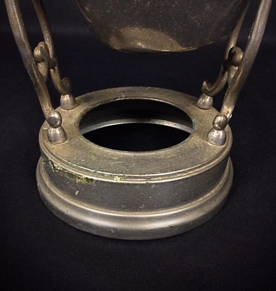 Antique Art Nouveau L.C Tilt Coffee Pot with Pierced Design - 11