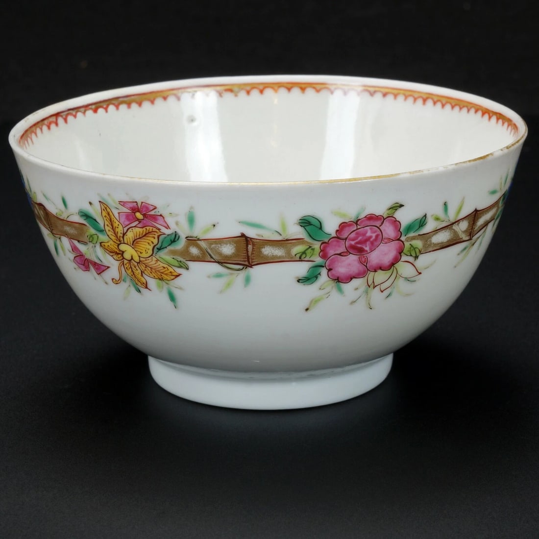 European Chinoiserie Porcelain Teacup 18th C - 5