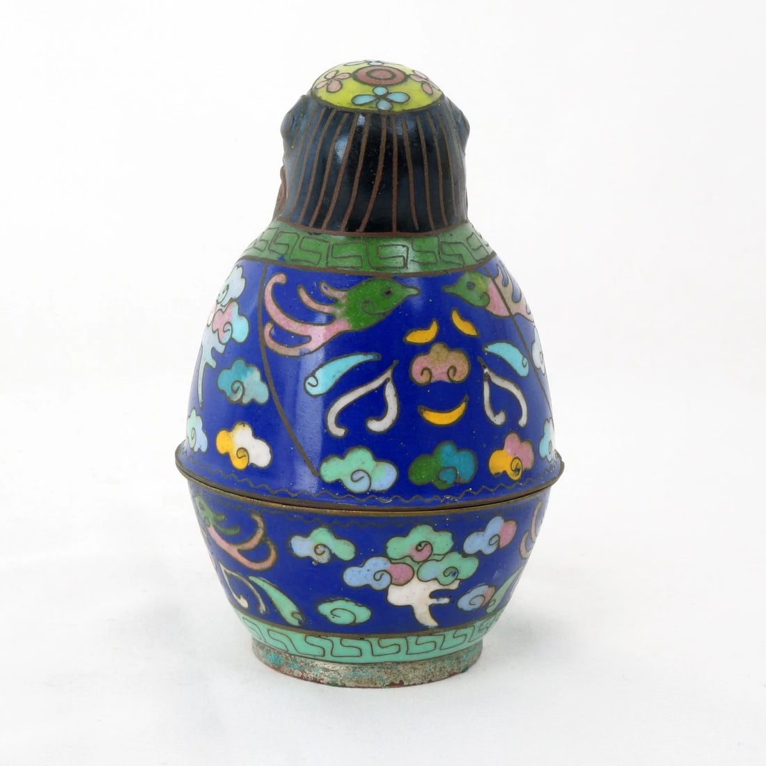 Qing Chinese Yi Xing and Cloisonne Box - 7