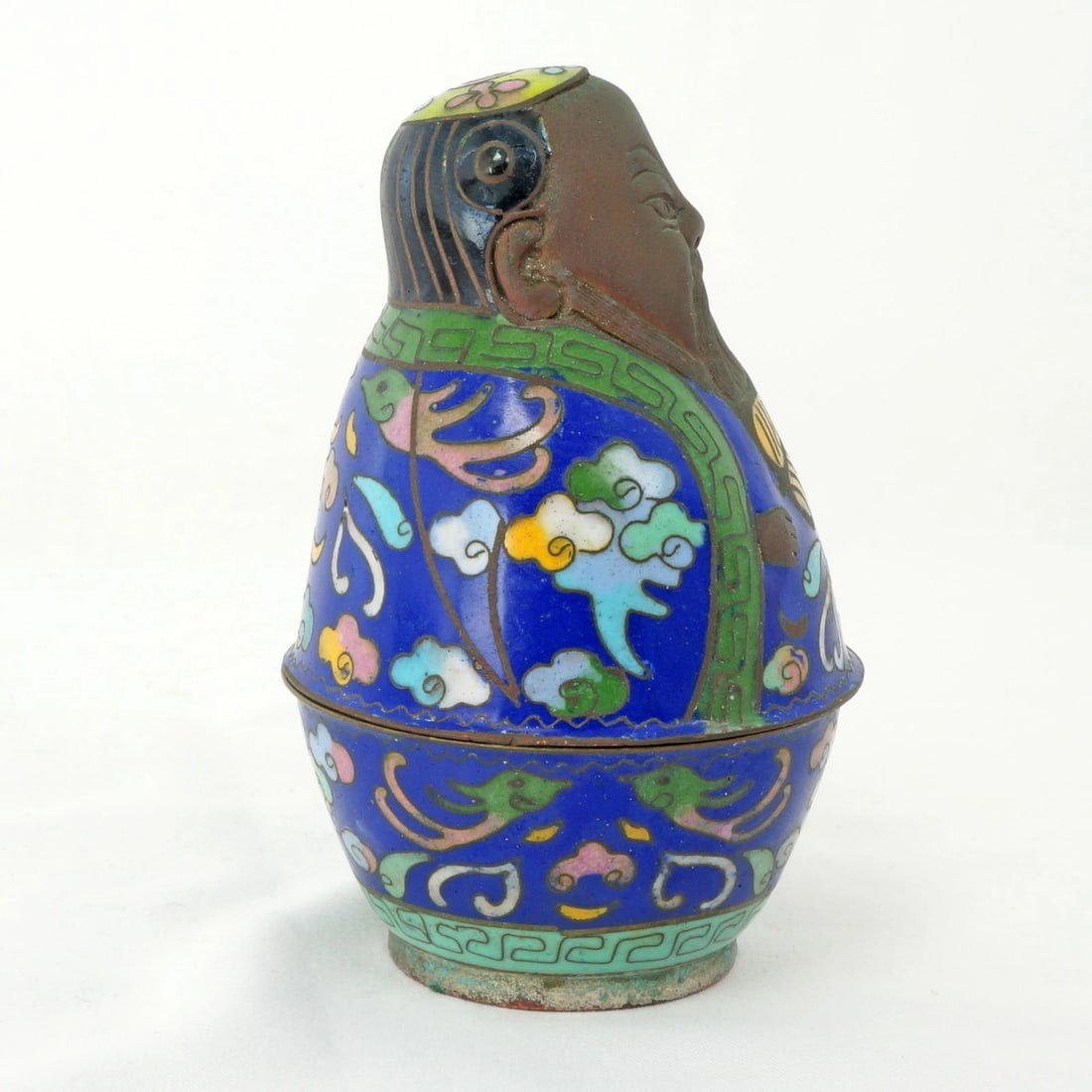 Qing Chinese Yi Xing and Cloisonne Box - 8