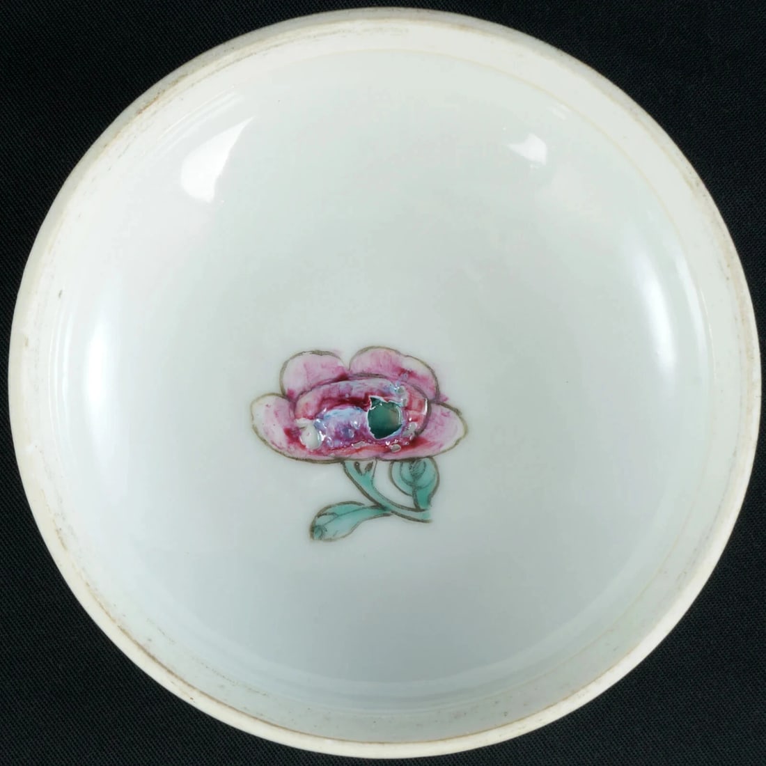 Chinese Paste Box Thousand Flowers c 1900 - 6