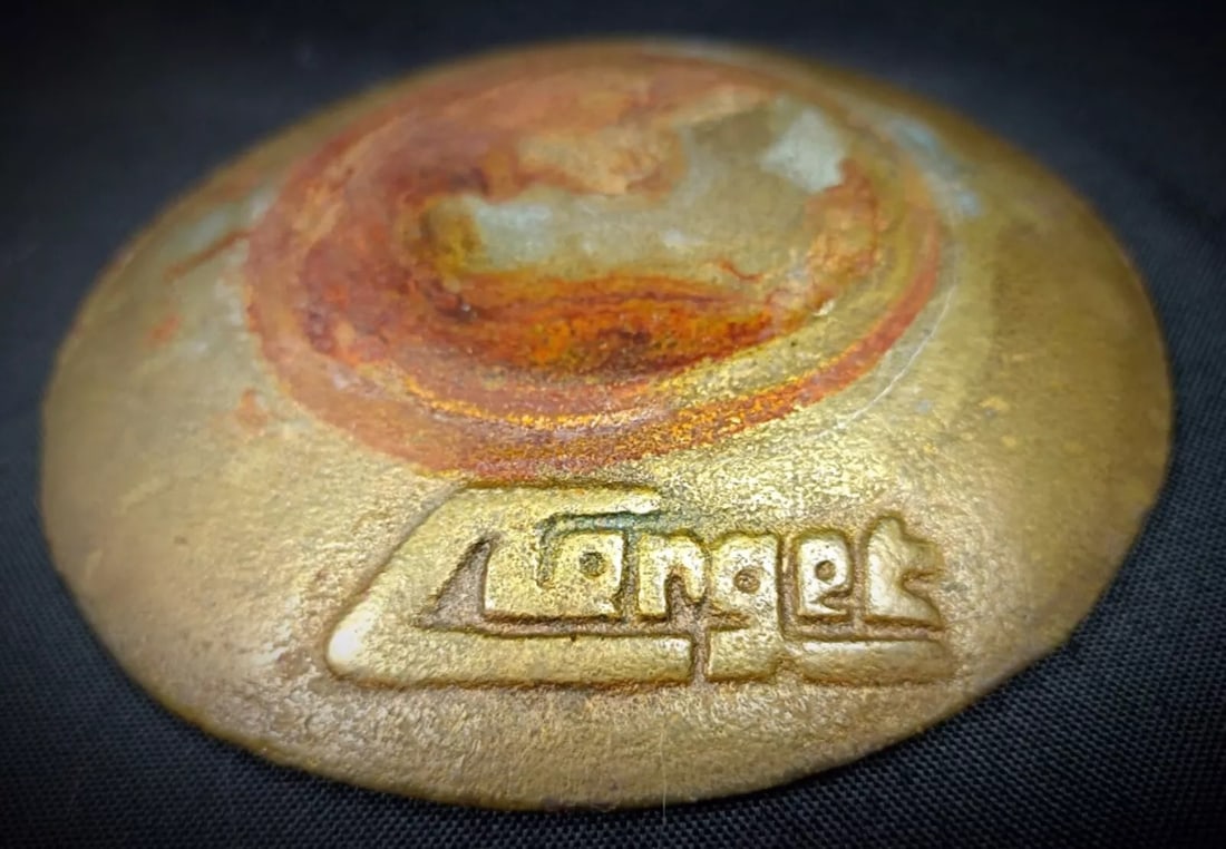 Vintage 20th Century Bronze Trinket Dish Signed "Clenget" - 6