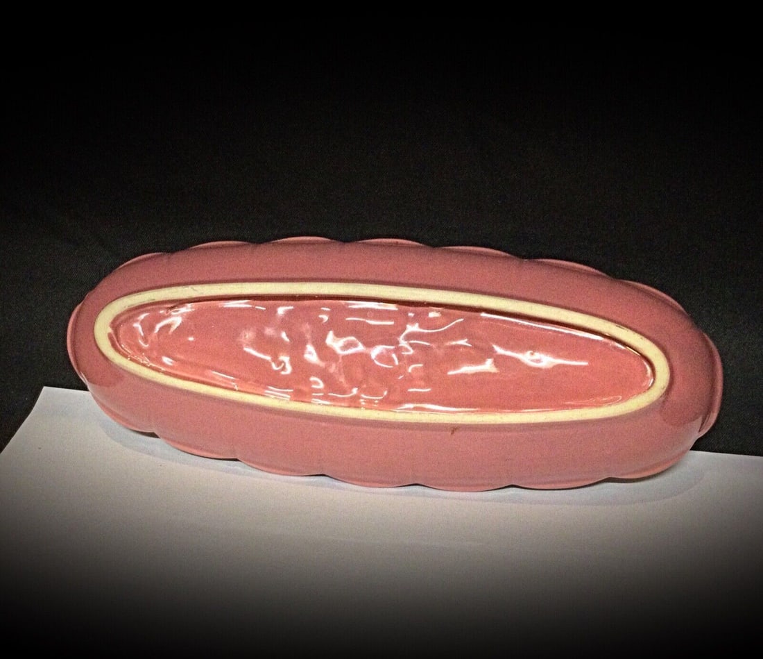 Vintage Small Floral Decor Ceramic Trinket Dish - 3