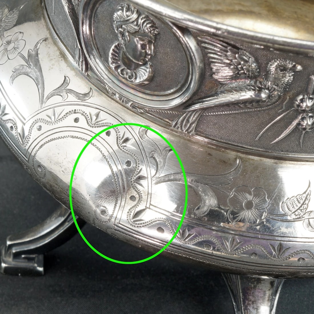 Victorian Wilcox Silver Plate Slop 19th Century - 11