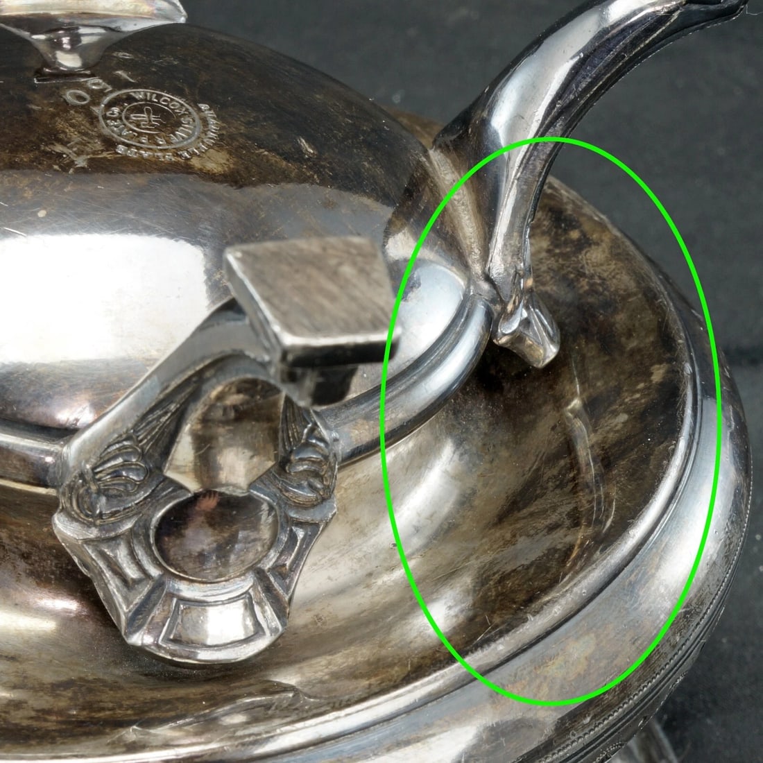 Victorian Wilcox Silver Plate Slop 19th Century - 12