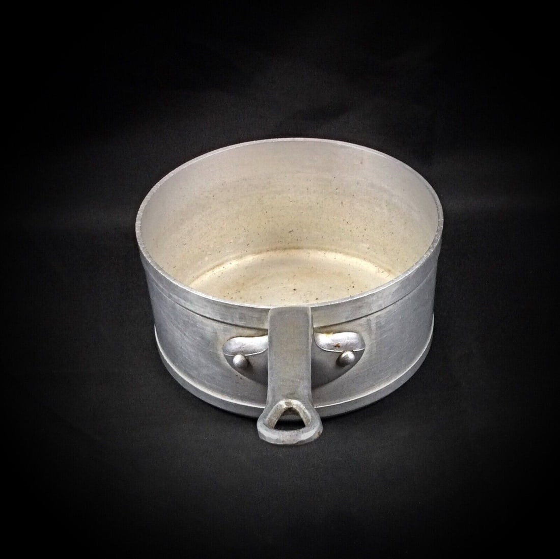 Vintage French Bourgeat Saucepan "Série Collectivité" Aluminum 18" - 4