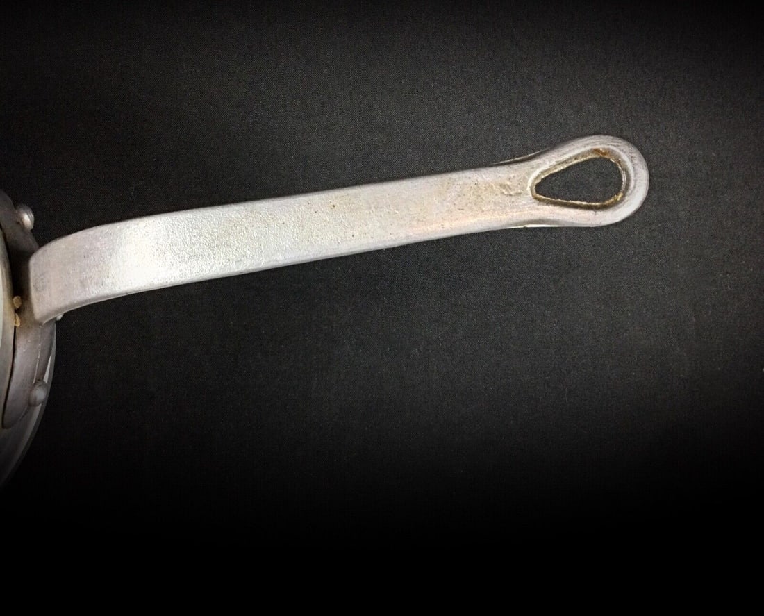 Vintage French Bourgeat Saucepan "Série Collectivité" Aluminum 18" - 7