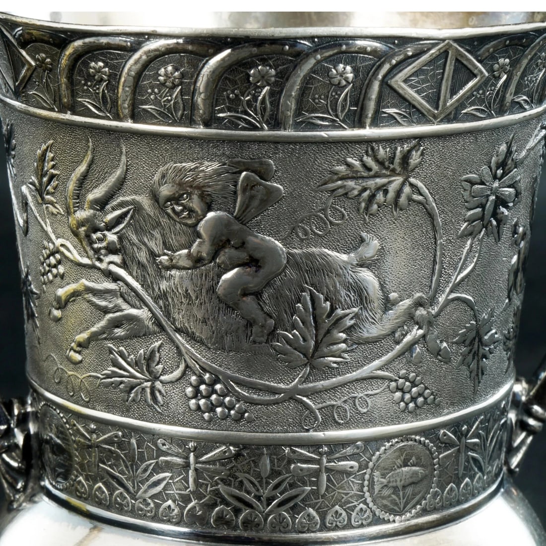 Rockford Victorian Sugar Fairies Riding Goats - 7