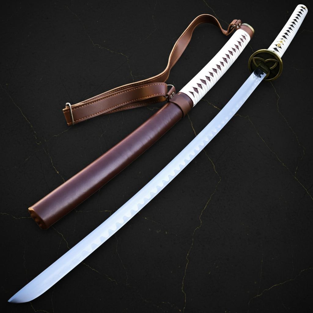 Michonne's Katana Replica 41" The Walking Dead Samurai Sword Carbon Steel Blade NEW: Title:Michonne's Katana Replica 41" The Walking Dead Samurai Sword Carbon Steel Blade NEWDescription:This new and fully finished samurai sword is a replica of Michonne's iconic katana from The