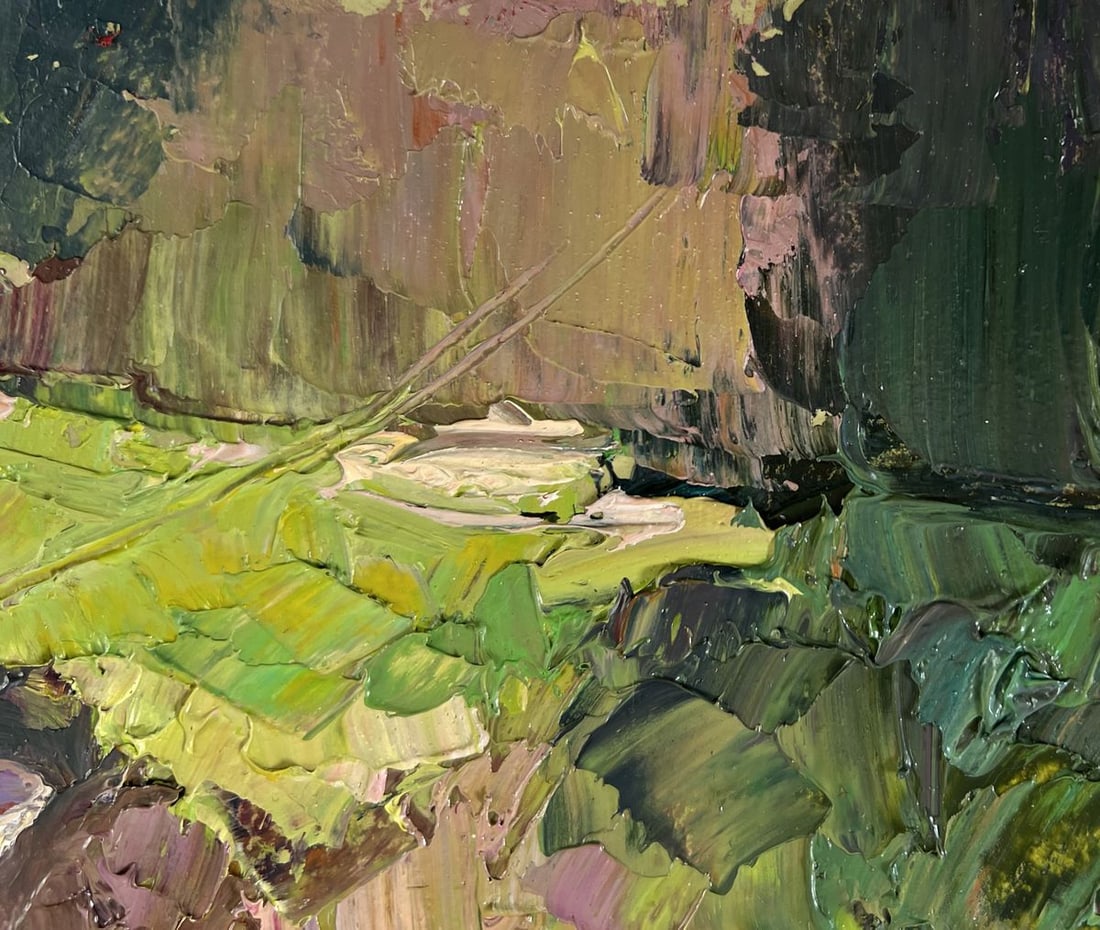 Oil painting Summer vacation Boris Serdyuk - 6