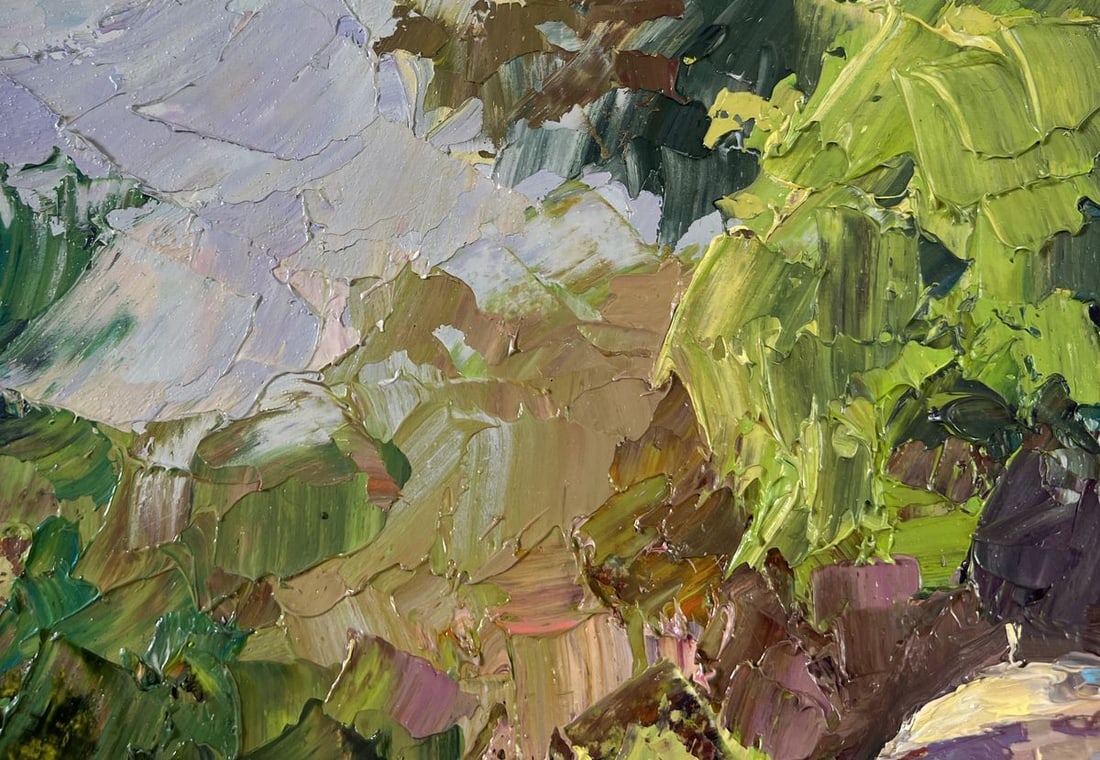 Oil painting Summer vacation Boris Serdyuk - 7