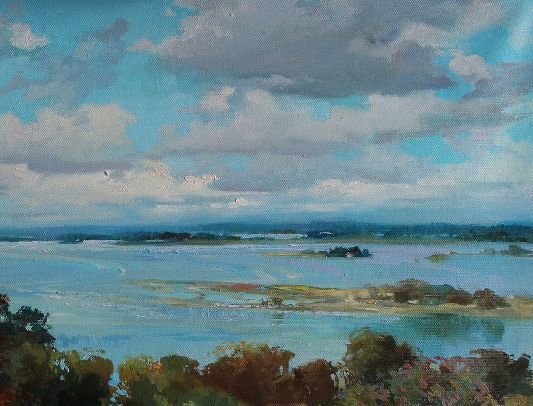 Oil painting June's quiet walls Yuriy Suprunchuk - 5