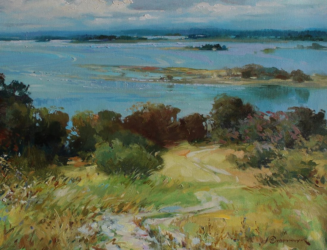 Oil painting June's quiet walls Yuriy Suprunchuk - 7