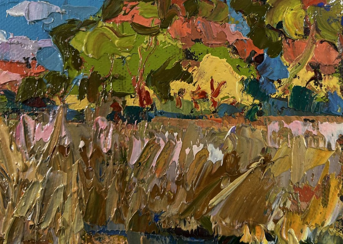 Oil painting Silence of the water Oksana Ivanyuk - 4