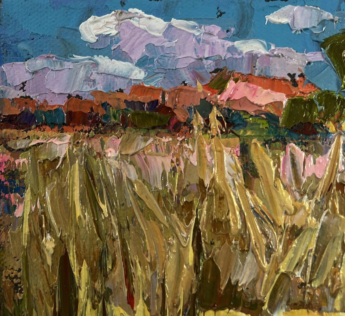 Oil painting Silence of the water Oksana Ivanyuk - 7