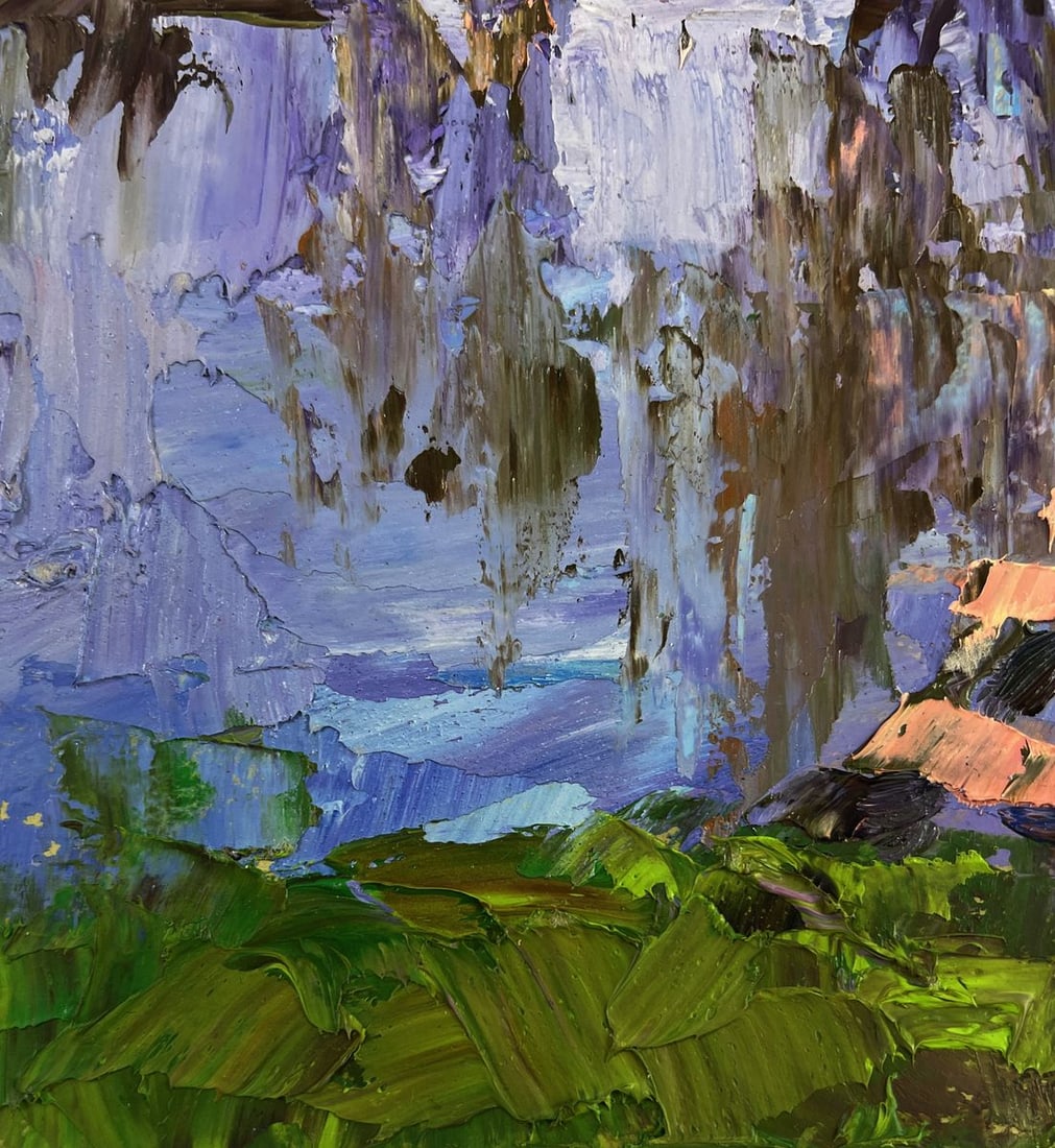 Oil painting Path between two banks Boris Serdyuk - 7