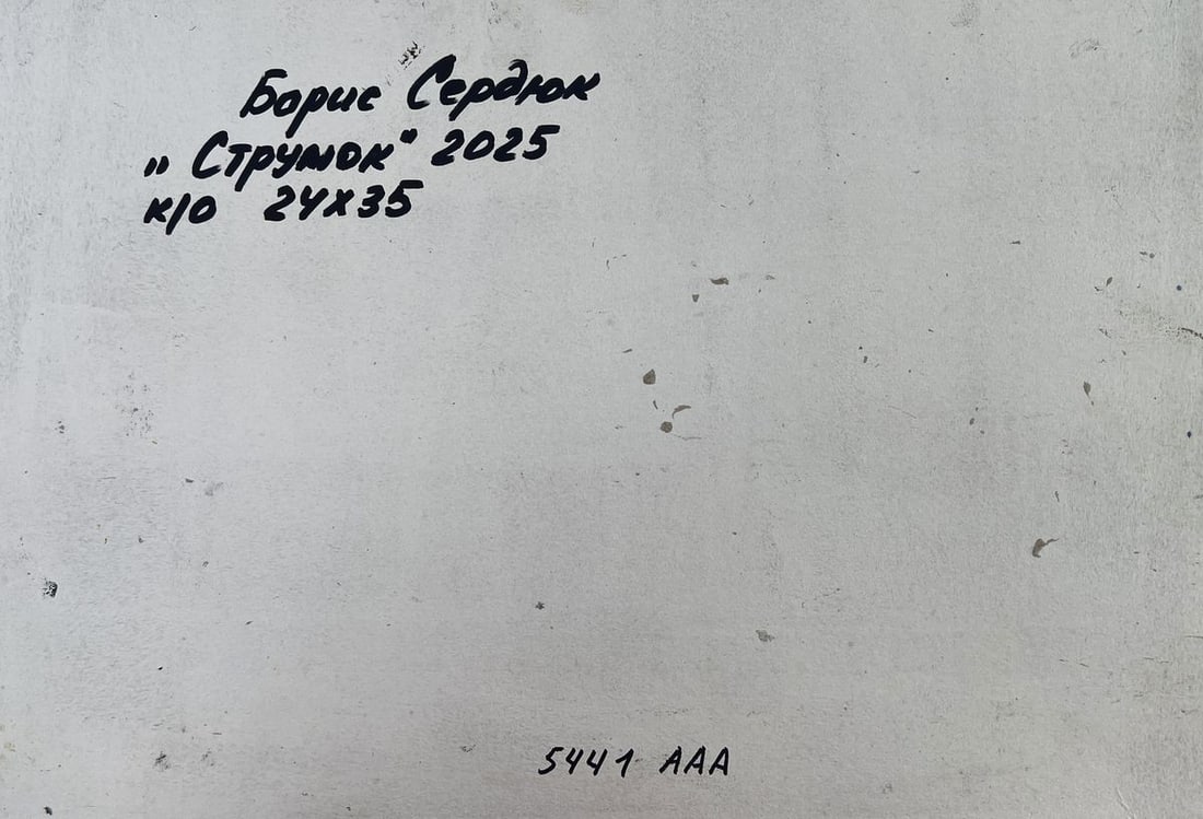 Oil painting Silent whispers between green shores Boris Serdyuk - 10