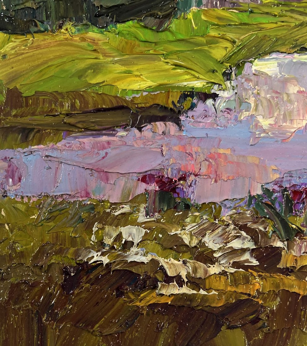 Oil painting Sunny days and boundless joy of nature Boris Serdyuk - 7