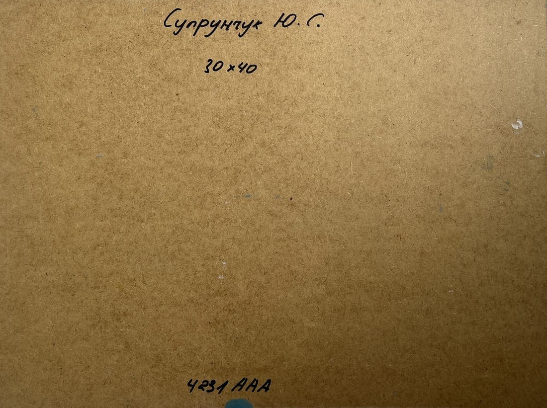 Oil painting River near the village Yuriy Suprunchuk - 10