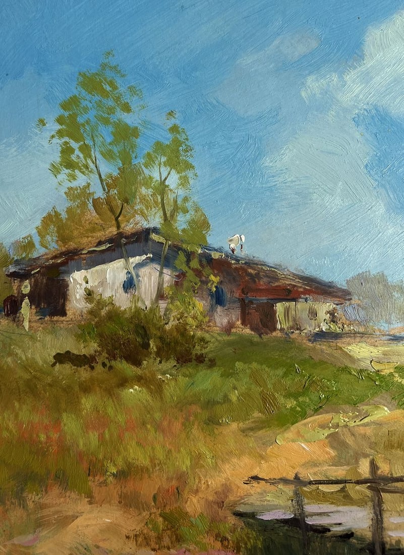 Oil painting The Road Leading Home Yuriy Suprunchuk - 6