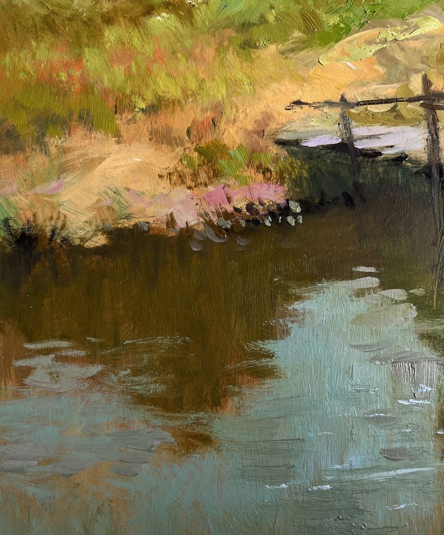 Oil painting The Road Leading Home Yuriy Suprunchuk - 7