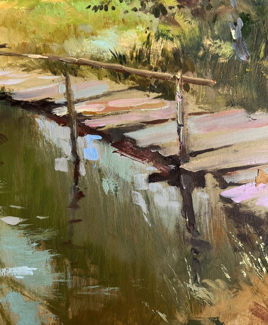 Oil painting The Road Leading Home Yuriy Suprunchuk - 8