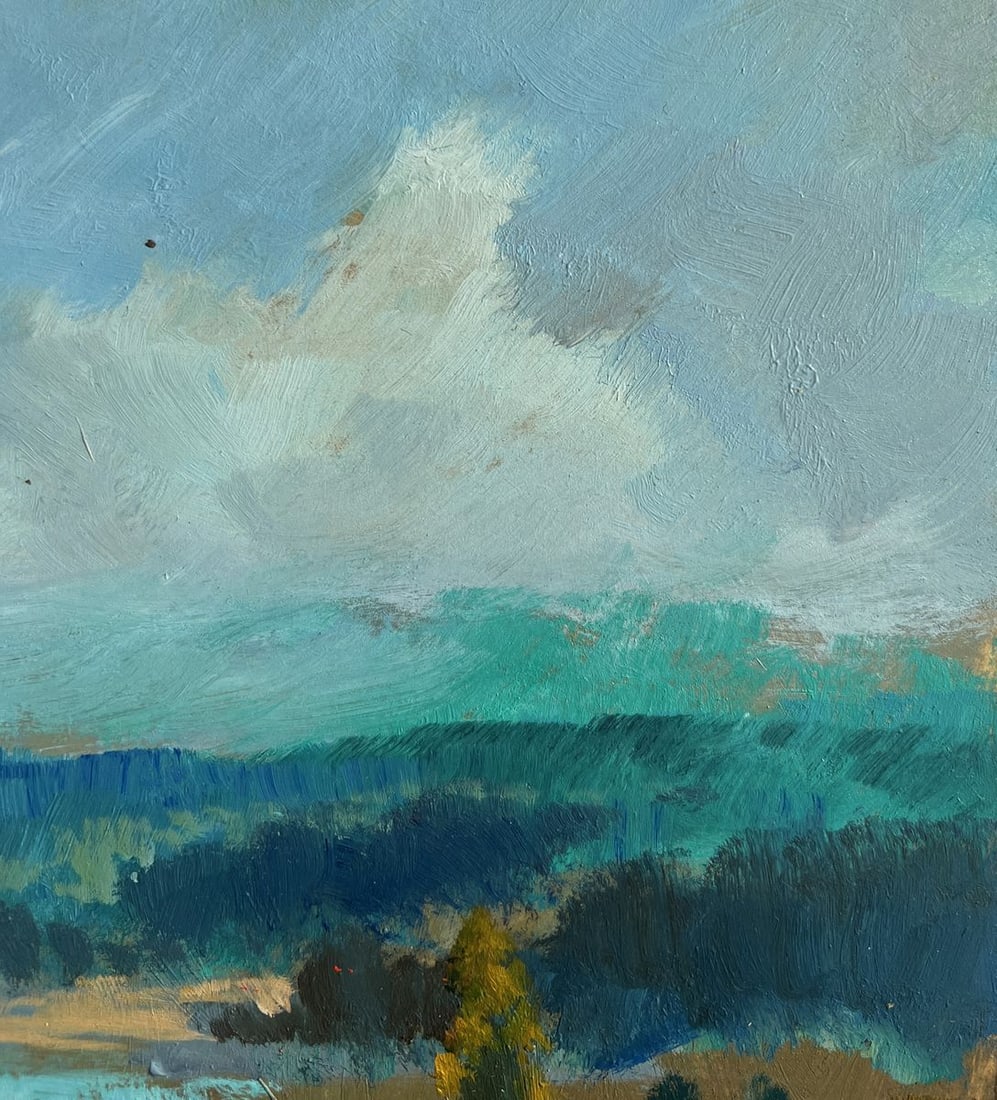 Oil painting River in green embrace Yuriy Suprunchuk - 4