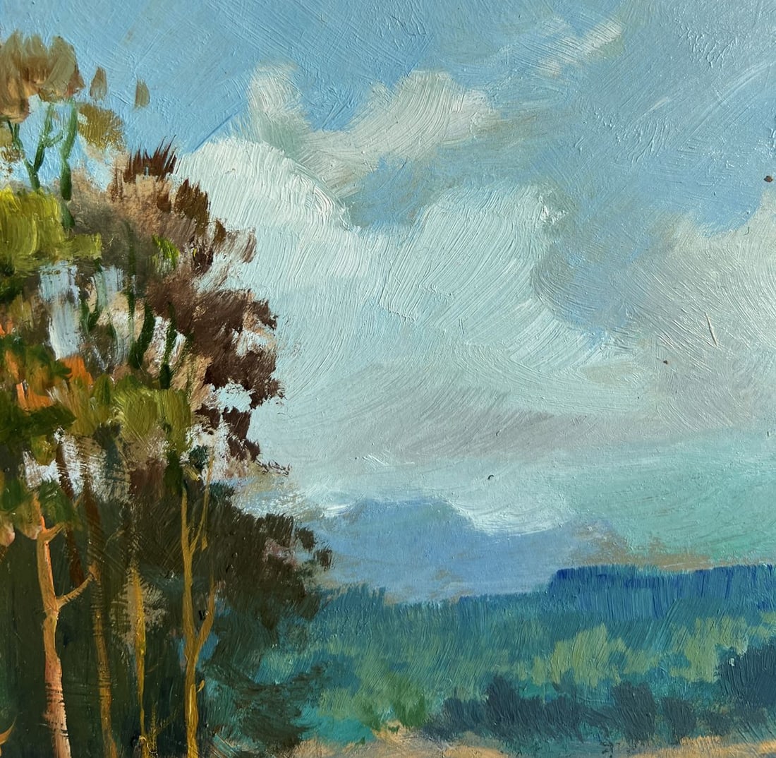 Oil painting River in green embrace Yuriy Suprunchuk - 5