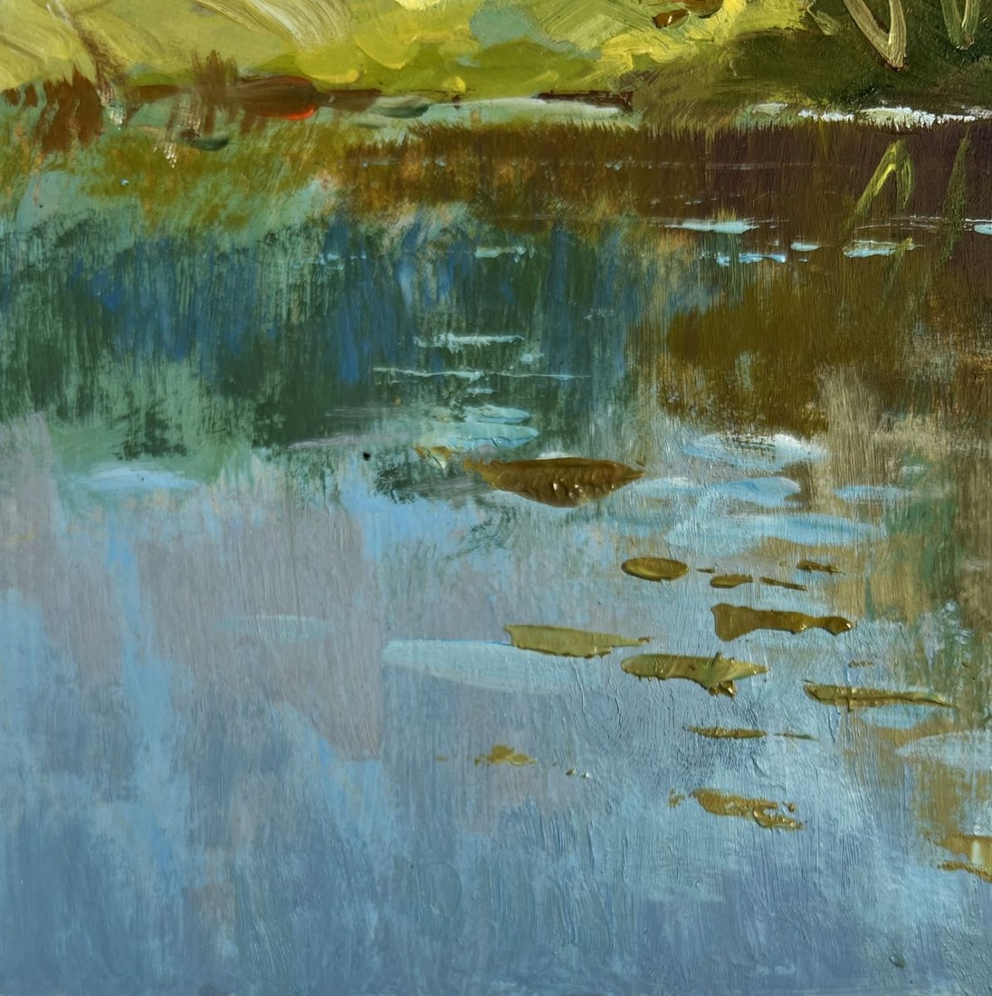 Oil painting A quiet ferryman in the village Yuriy Suprunchuk - 7