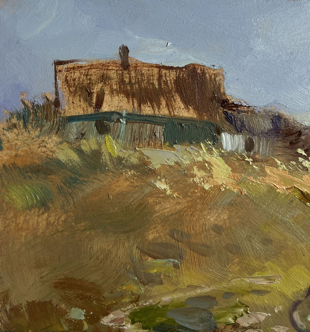 Oil painting Summer peace on the river Yuriy Suprunchuk - 6